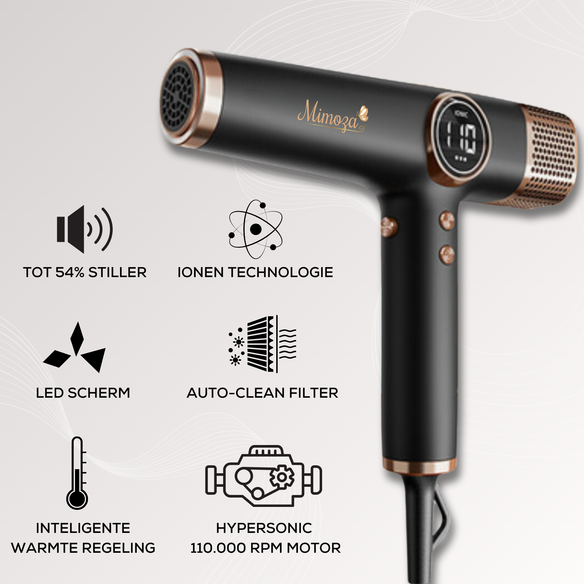 Mimoza Ultra Dynamic Airstyler | Curl &amp; Straight